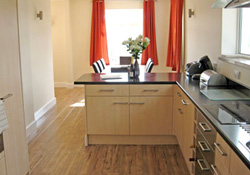 kitchen-diner self catering cottage